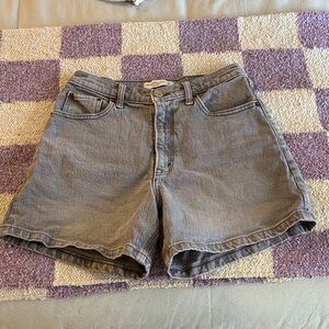 abercrombie & fitch curve love dad short | high rise